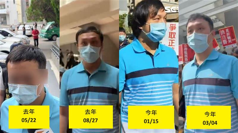 有員警曝光夏男穿一同一件衣服的2種可能性。（圖／翻攝畫面）