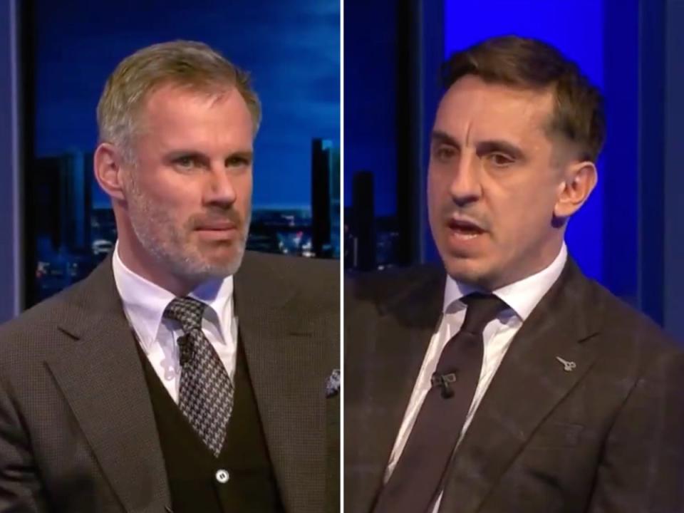 Sky Sports pundits Jamie Carragher and Gary Neville make their predictions for the next Premier League season  (Sky Sports)