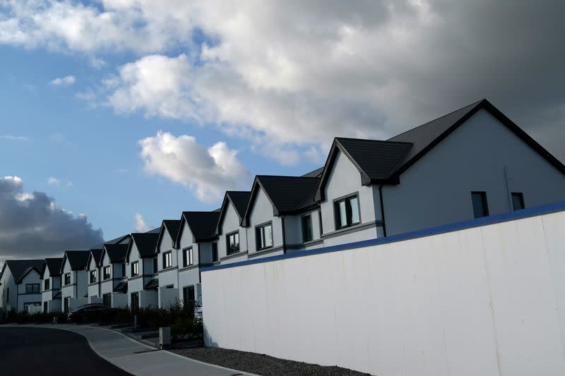 FILE PHOTO: Construction site during the coronavirus disease (COVID-19) pandemic in Galway