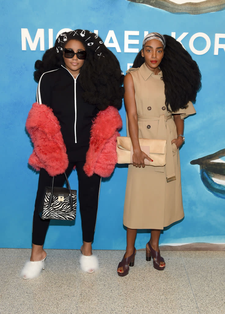 NYFW: TK Wonder and Cipriana Quann at Michael Kors