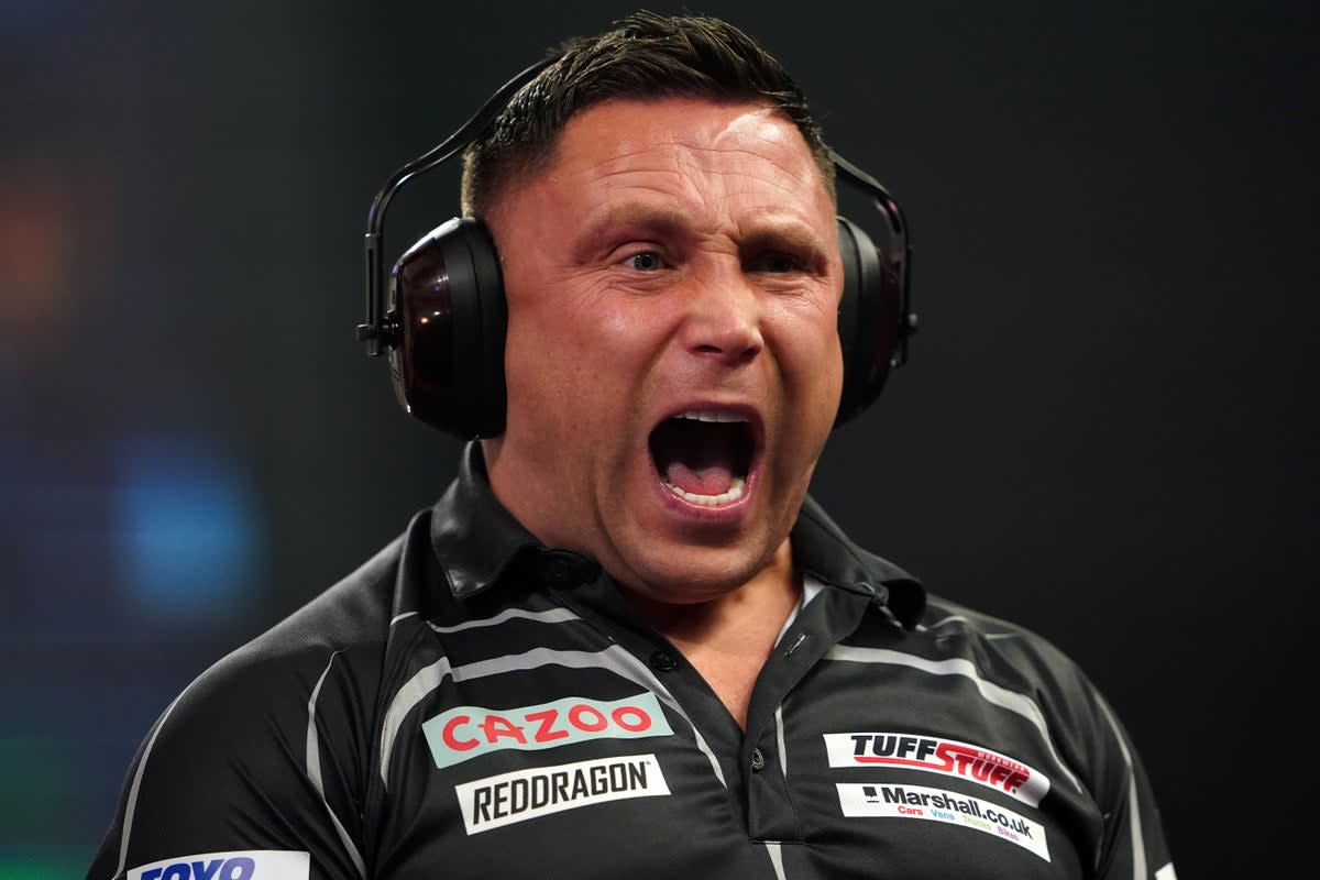 Gerwyn Price will nor wear ear defenders again (Zac Goodwin/PA) (PA Wire)