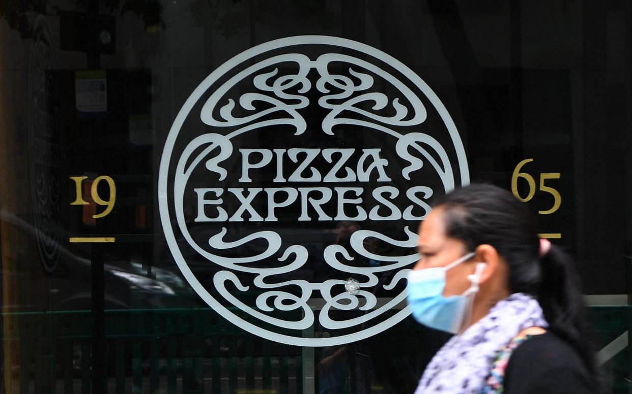 A Pizza Express restaurant in London