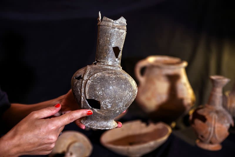 Experts from Israel say they have found evidence that the Canaanites used opium as an offering for the dead, dating back to 14th century BC