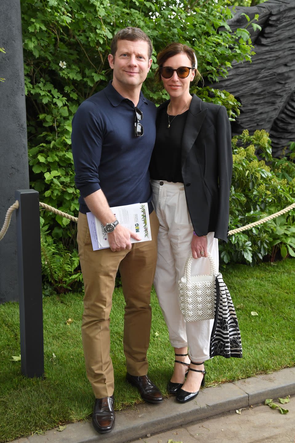 Dermot O'Leary and wife Dee Koppang