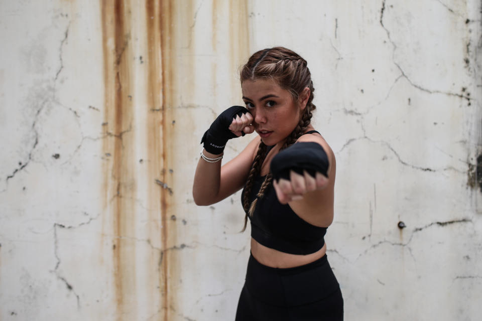 Barbara Latimer picked up boxing in 2015, and it is the longest that she has stuck with one sport. (PHOTO: Cheryl Tay)