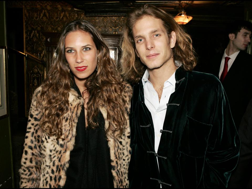 Tatiana Santo Domingo and Andrea Casiraghi in 2006