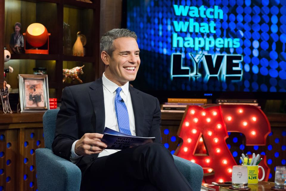 WATCH WHAT HAPPENS LIVE -- Pictured: Andy Cohen -- (Photo by: Charles Sykes/Bravo/NBCU Photo Bank)