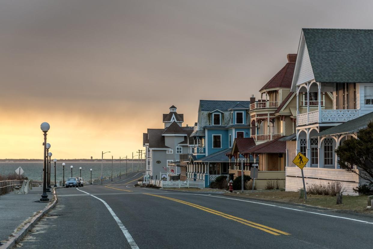 seaview avenue gingerbread homes of oak bluffs, martha's vineyard