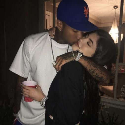 Tyga and Kylie have been loved up since reuniting in May. Photo: Instagram/kyliejenner
