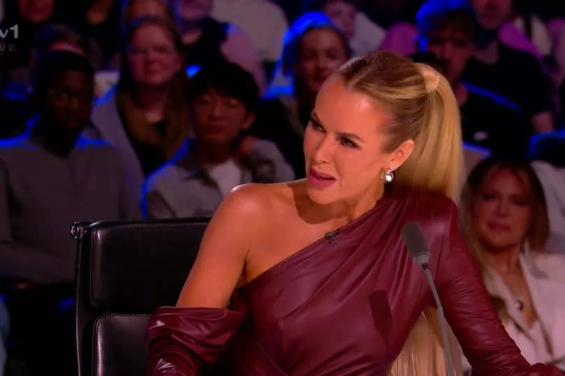 Amanda Holden distracts ITV Britain's Got Talent viewers with leather