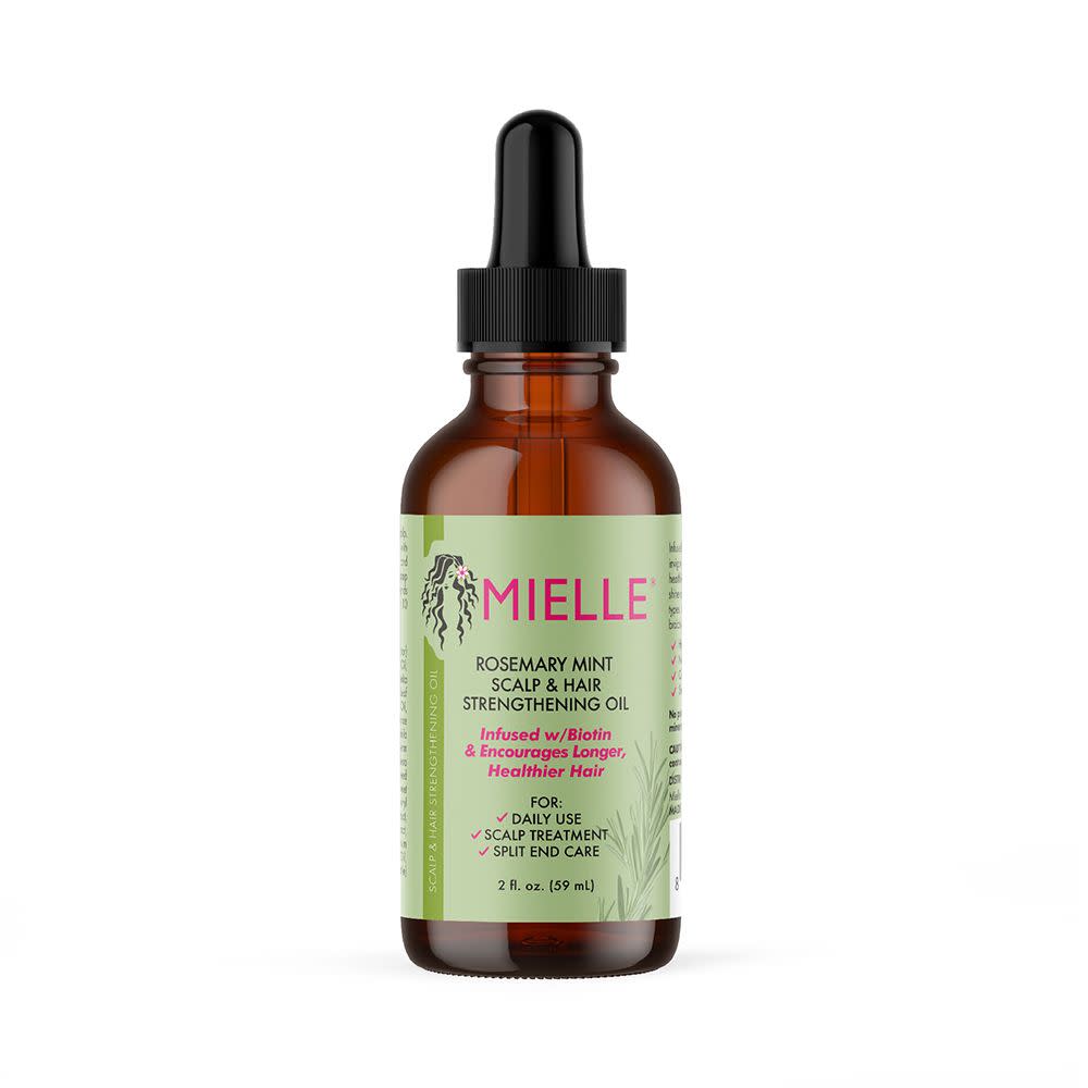 <p><a href="https://go.redirectingat.com?id=74968X1596630&url=https%3A%2F%2Fwww.target.com%2Fp%2Fmielle-rosemary-mint-scalp-hair-strengthening-oil-2-fl-oz%2F-%2FA-75566105&sref=https%3A%2F%2Fwww.elle.com%2Fbeauty%2Fhair%2Fg26130380%2Fbest-hair-growth-oils%2F" rel="nofollow noopener" target="_blank" data-ylk="slk:Shop Now;elm:context_link;itc:0;sec:content-canvas" class="link rapid-noclick-resp">Shop Now</a></p><p>Rosemary Mint Scalp & Hair Strengthening Oil </p><p>target.com</p><p>$10.29</p><span class="copyright">Target</span>