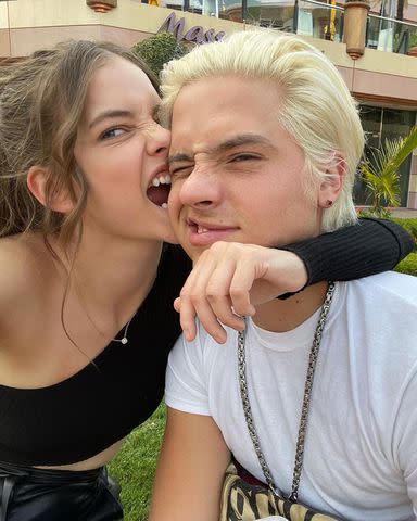 <p>Barbara Palvin/instagram</p> Dylan Sprouse and Barbara Palvin