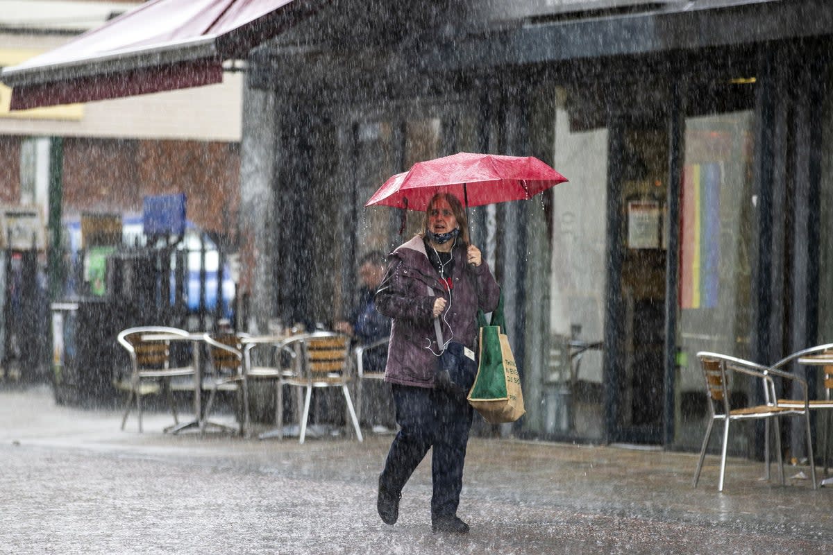 Northern Ireland has provisionally had its wettest July since records began (Liam McBurney) (PA Wire)