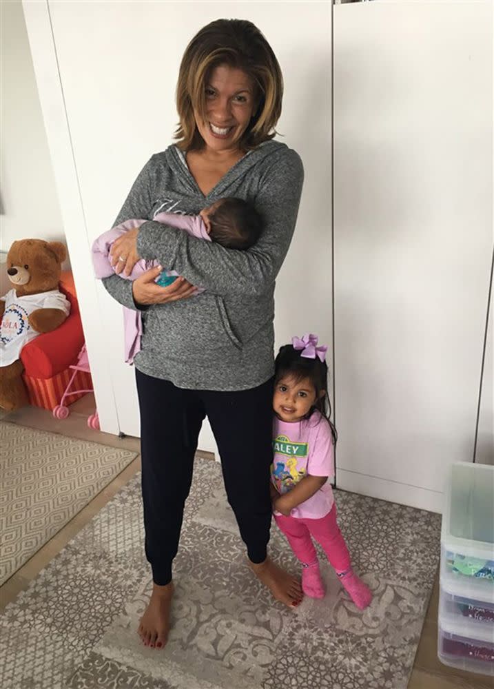 Hoda Kotb with daughters Hope and Haley | NBC's TODAY