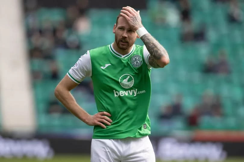 Hibs winger Martin Boyle