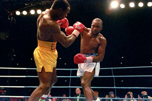 Boxing – WBC & WBO Super Middleweight – Chris Eubank v Nigel Benn – Old Trafford Stadium, Manchester