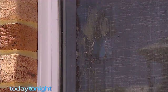 The family's home has been egged. Source: Today Tonight