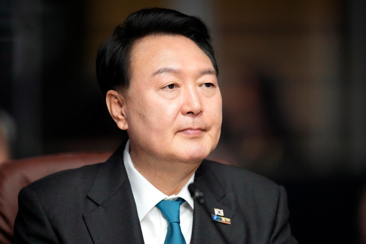 President Yoon Suk Yeol of South Korea (AP)