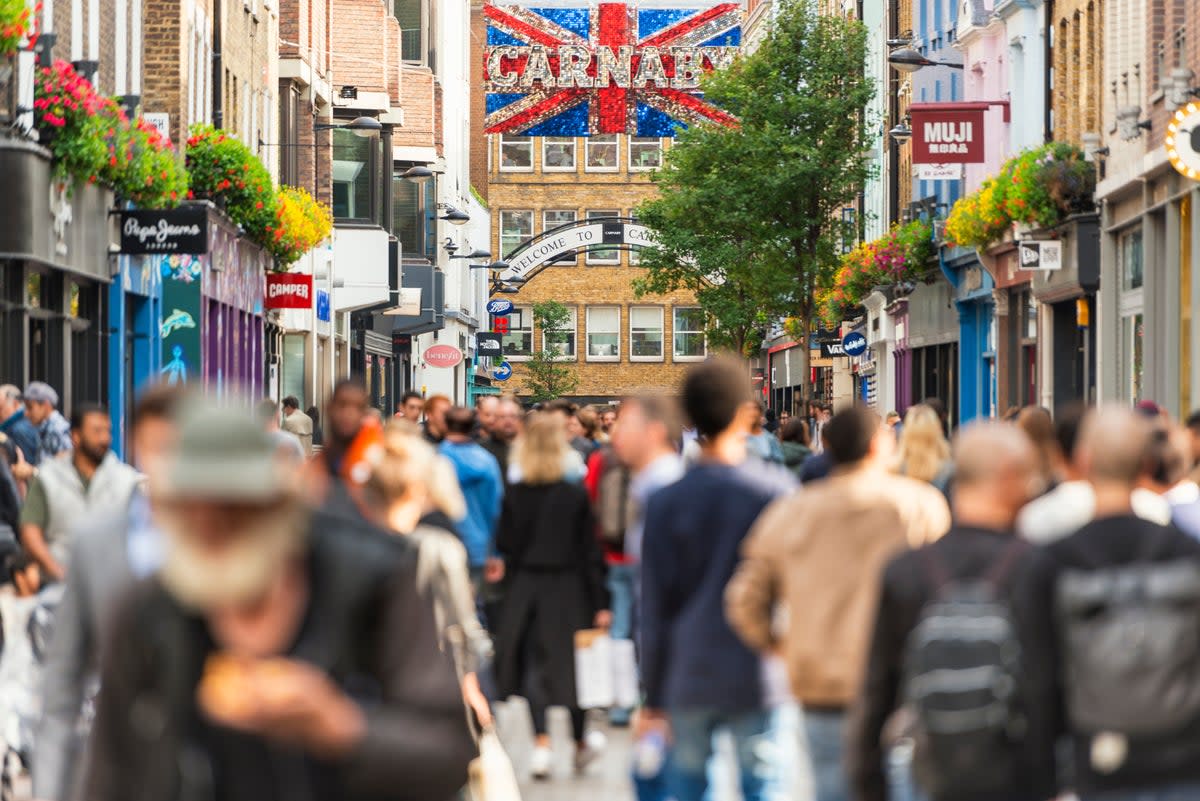 Vibrant pedestrianised shopping in the heart of Soho (Getty Images/iStockphoto)
