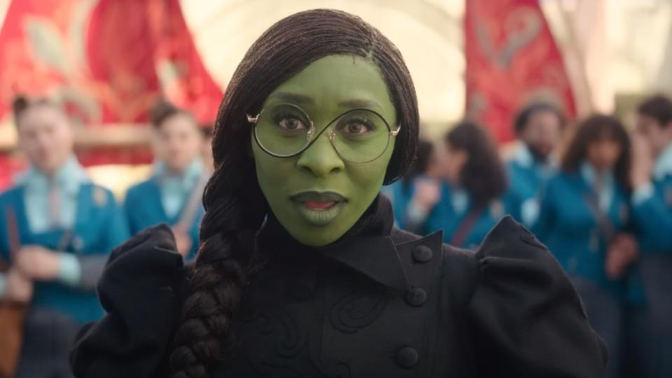 Cynthia Erivo as Elphaba in Wicked