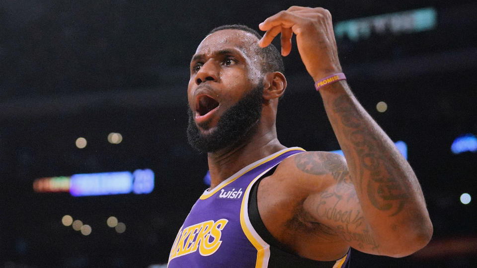 LeBron James’ triple-double was not enough as the Los Angeles Lakers lost to the Memphis Grizzlies.