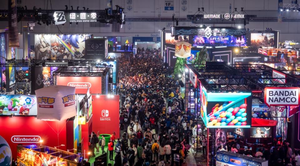 今年初的台北國際電玩展吸引36萬人次入場（來源：TGS新聞中心官方提供）