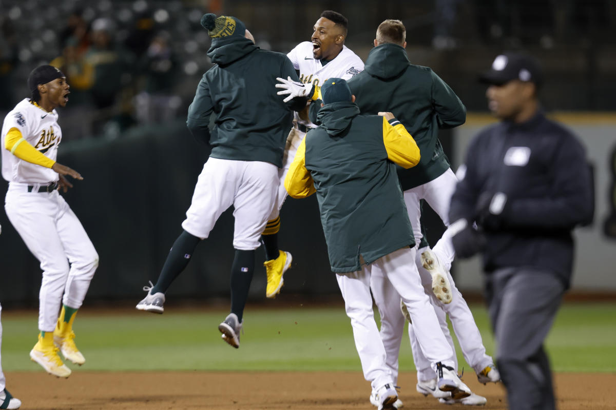 Oakland A's news: First of 2023 MLB uniform ads unveiled - Athletics Nation