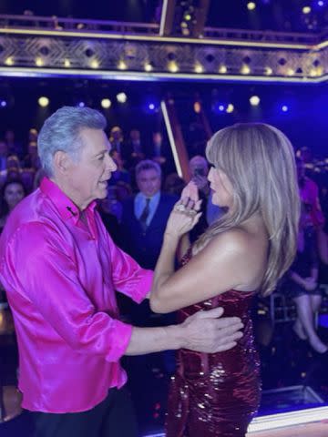 <p>Courtesy CARRIE ANN INABA</p> Barry Williams with Carrie Ann Inaba on 'Dancing With the Stars'