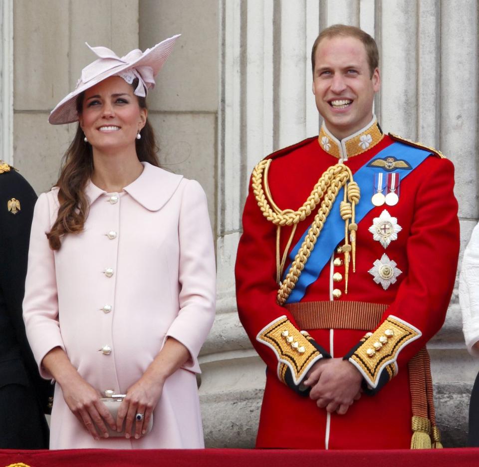 2013: Kate Middleton (pregnant with Prince George)