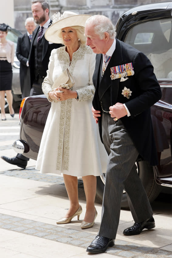 Carlos de Inglaterra y la duquesa de Cornualles
