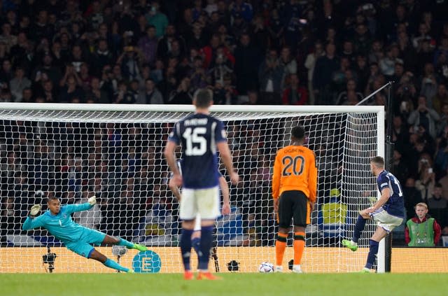 Ryan Christie scores Scotland's winner 