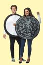 <p>Give it up for milk’s favorite cookie! Sandwiched together, you and your partner instantly become the double-stuffed variety. </p><p><a class="link " href="https://www.amazon.com/Faerynicethings-Adult-Cookie-Couples-Costume/dp/B074WGGZBF/ref=sr_1_3?tag=syn-yahoo-20&ascsubtag=%5Bartid%7C10055.g.2625%5Bsrc%7Cyahoo-us" rel="nofollow noopener" target="_blank" data-ylk="slk:SHOP OREO COSTUME;elm:context_link;itc:0;sec:content-canvas">SHOP OREO COSTUME</a></p>