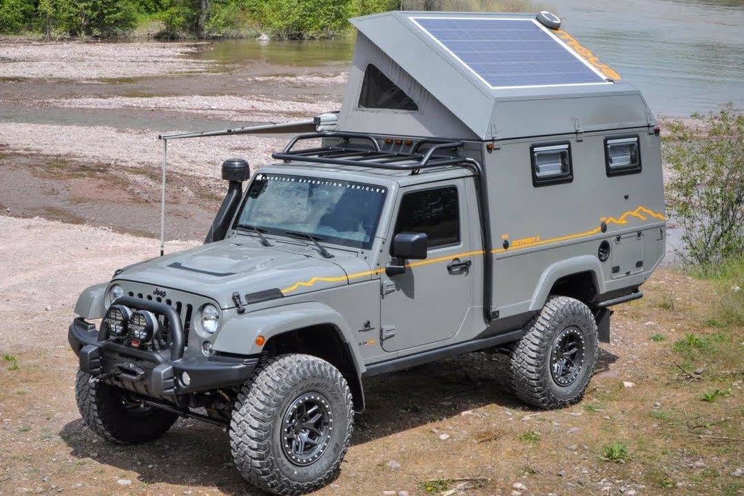 American Expedition Vehicles Jeep Wrangler Jku Outpost Ii