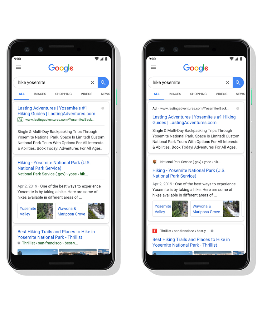 Google is bringing a new Search layout to mobile, and it's rolling out thechanges beginning today