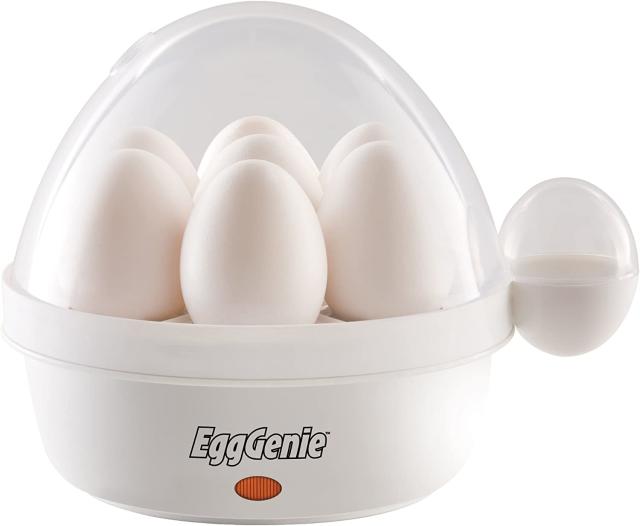 MAVERICKS HENRIETTA HEN Egg Cooker Poaches Boils Soft/ Hard Chirps When  Cooked
