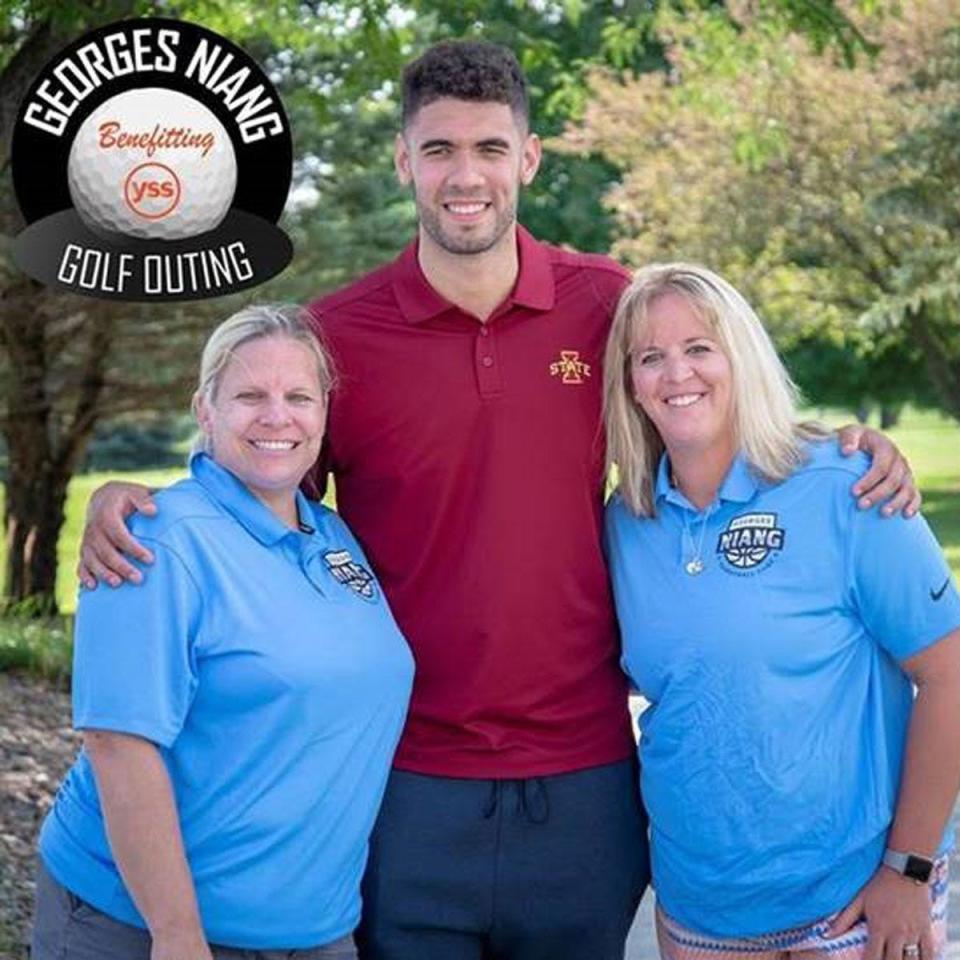 The Outstanding Volunteer Fundraiser award goes to the Georges Niang Golf Outing.