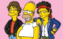 <p>Wer darf sich hier geehrt fühlen? In einer "Simpsons"-Episode lernt Homer die Grundlagen des süßen Rockstarlebens von niemand Geringerem als Mick Jagger und Keith Richards. Doch nicht nur die beiden Rolling-Stones-Legenden, sondern auch zahlreiche andere Stars empfanden es selbst auch als Ritterschlag, in der beliebten Serie einen Gastauftritt zu haben ... (Bild: Fox)</p> 