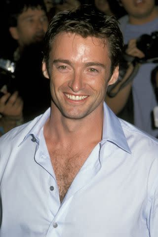 <p>Ron Galella/Ron Galella Collection via Getty</p> Hugh Jackman in 2000