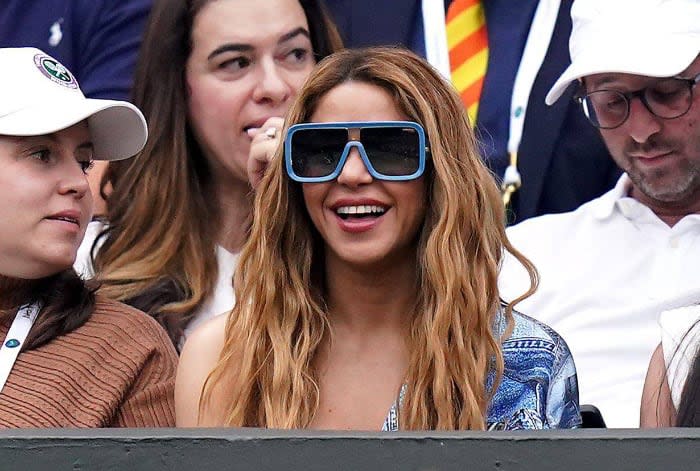 Shakira en Wimbledon