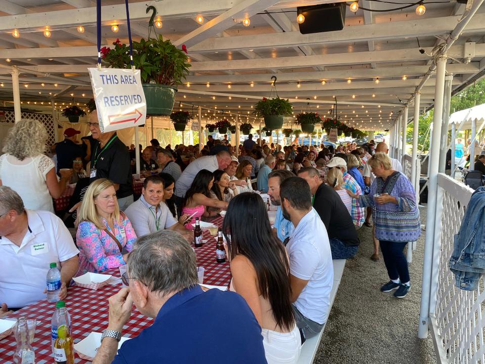 About 450 guests took part in the Kempenaar Clambake Club in Middletown on Aug. 18.