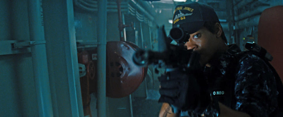 Rihanna in Universal Pictures' "Battleship" - 2012