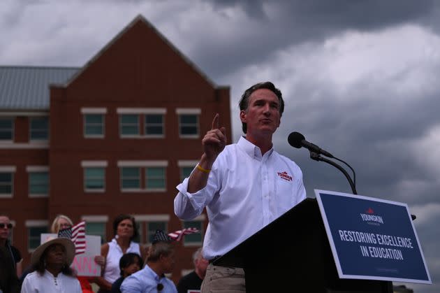 Virginia Gov. Glenn Youngkin (R) positioned himself as an opponent of critical race theory. (Photo: The Washington Post via Getty Images)