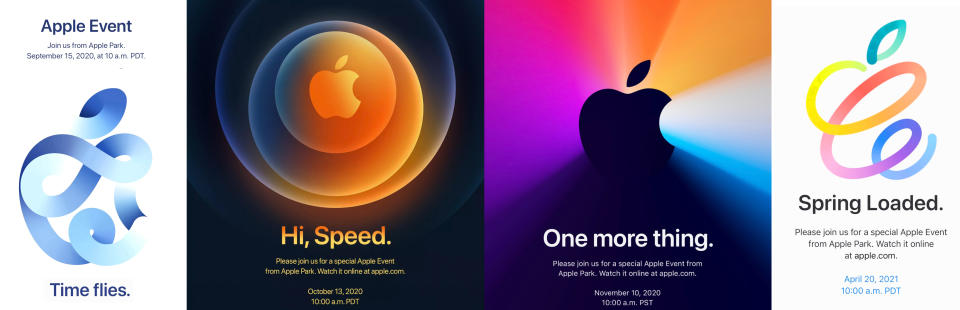 Apple event invites