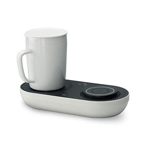 4) Nomodo Wireless Fast Charger with Mug Warmer