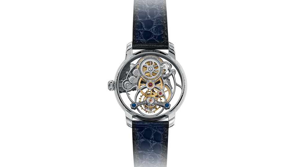 Montblanc Star Legacy Exo Tourbillon Skeleton The Ascent Limited Edition Caseback - Credit: Montblanc