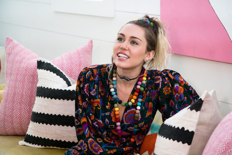 Miley Cyrus and Stefano Gabbana seem to have put their social media feud behind them.