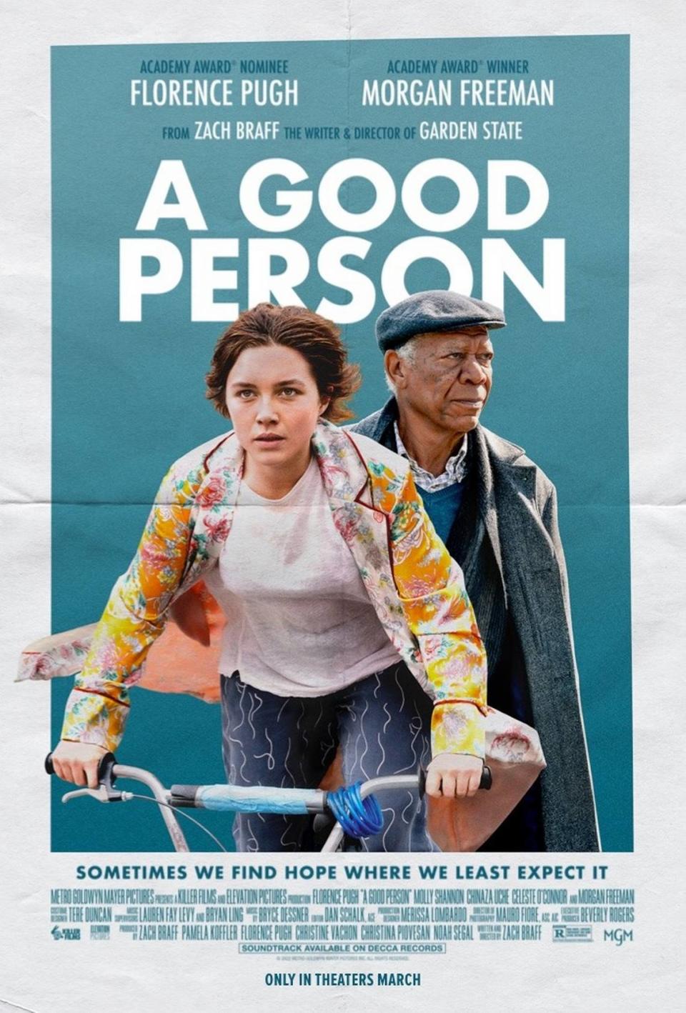 “A Good Person”, una película escrita y dirigida por Zach Braff y protagonizada por Florence Pugh.