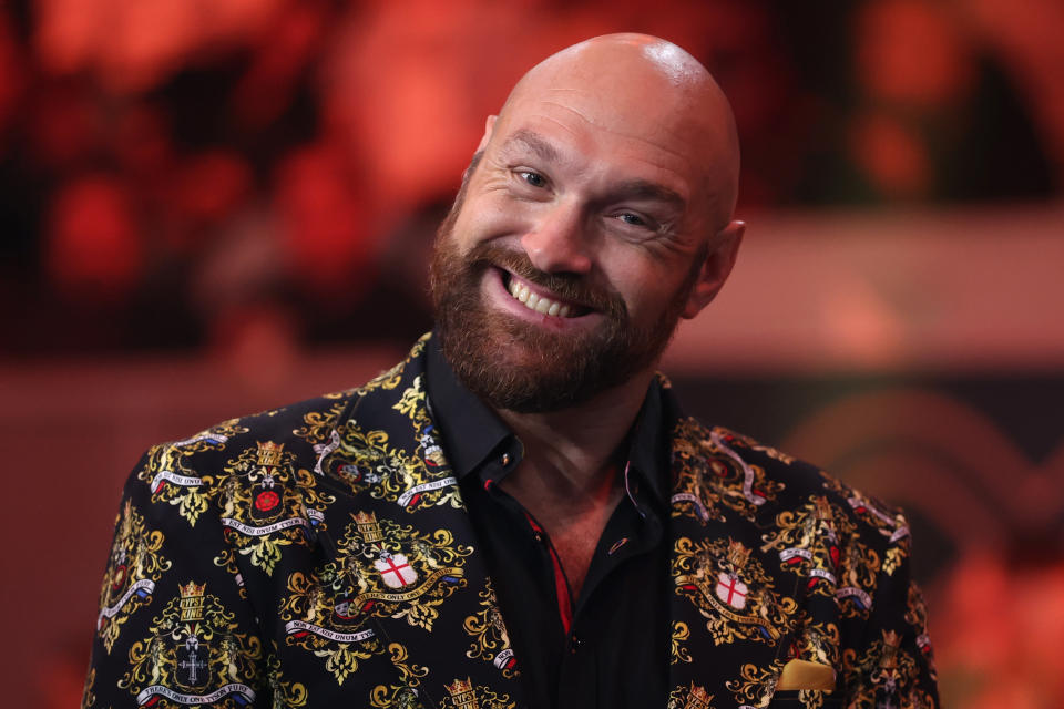 MELBOURNE, AUSTRALIA - MAY 24: Boxer Tyson Fury attends the No Limit Fight Night at Margaret Court Arena on May 24, 2023 in Melbourne, Australia. (Photo by Robert Cianflone/Getty Images)