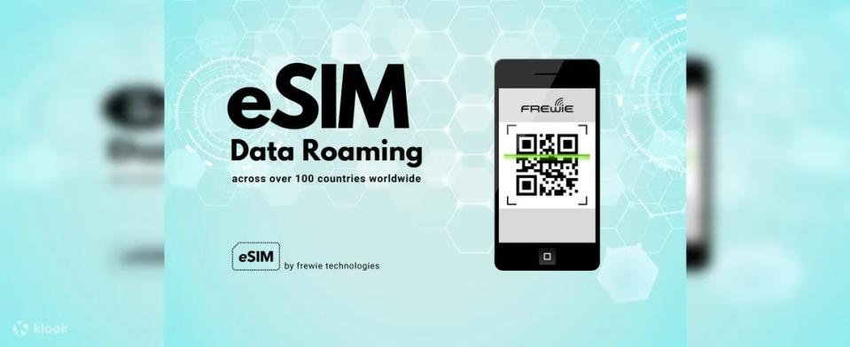 Unlimited Data eSIMs for Taiwan (QR Delivered via Email). (Photo: Klook SG)