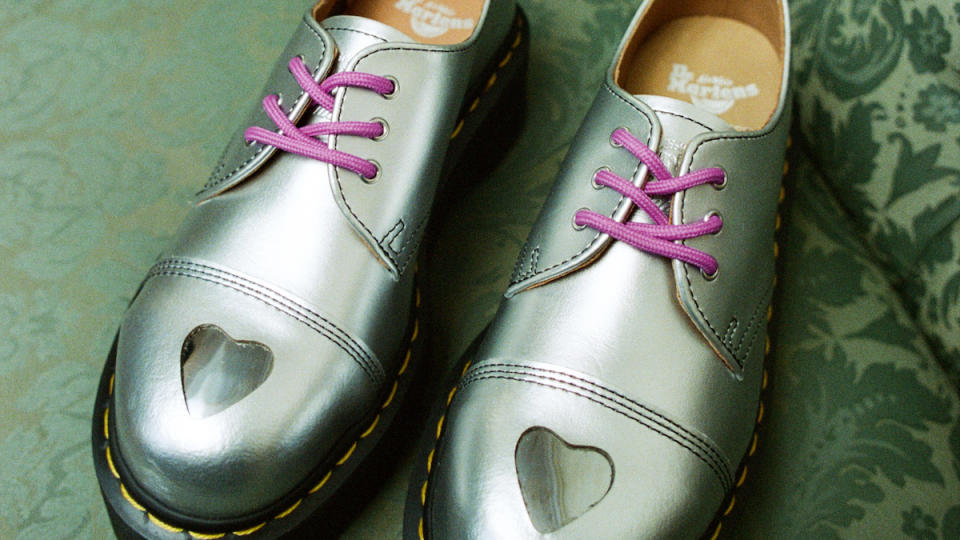 Dr. Martens X MadeMe shoe collaboration.